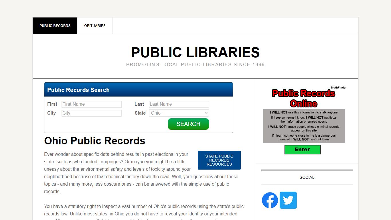 Ohio Public Records